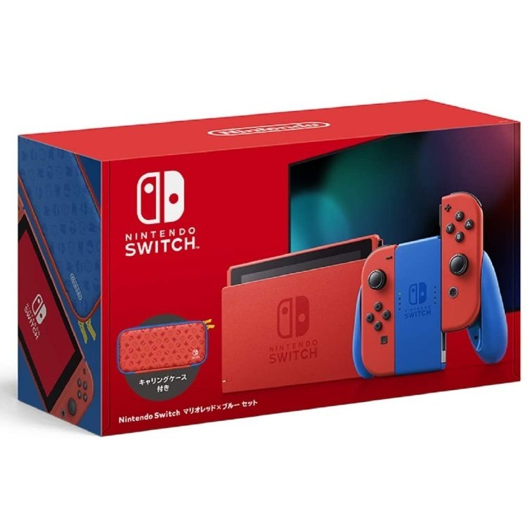 高額買取- Nintendo Switch マリオレッド×ブルー セット - ゲーム機